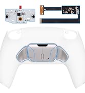 eXtremeRate White Programmable Real Metal Buttons (RMB) Version RISE4 Remap Kit for PS5 Controlle...