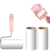 Lint Roller Remover with 180 Sheets, Pet Hair Remover Extra Sticky Roller Hair Dust Remover for C...