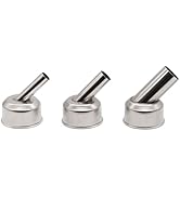 ST-862D Hot Air Gun Nozzles Straight Spiral Bent Heat Gun Nozzle Stainless Steel Welding Accessor...