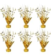 6 Pack Metallic Foil Spray Centerpiece Star Table Decoration Burst Table Centerpieces for Birthda...