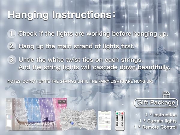 curtain light indoor