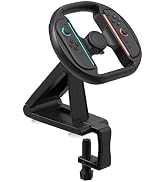 Younik NS Switch 2 Steering Wheel with Table Attachment, Switch 2 Racing Wheel for Mario Kart 8 D...