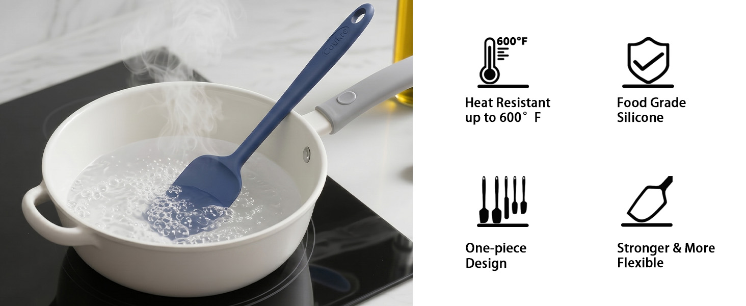 Coukre Silicone Spatula Set