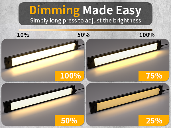 dimmable light bar