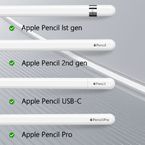 compatable for Apple Pencil 1st gen/2st gen/USB-C/Pro