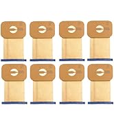 8 Pack Canister Style C Vacuum Sweeper Bags Replacement Style C Bags For Electrolux Type C Vacuums