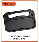 CAR FOOD STEERING WHEEL TRAY