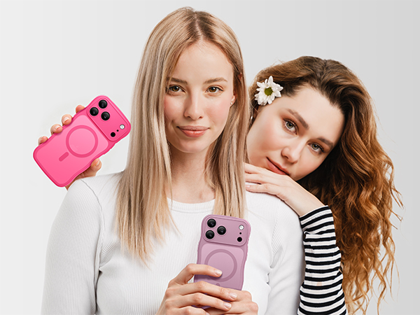 For iPhone 18 Pro Case Compatible with MagSafe Wavy Shockproof Slim Cute Wave Drop Protection