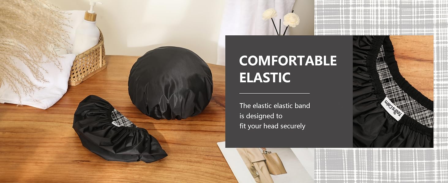 adjustable shower cap