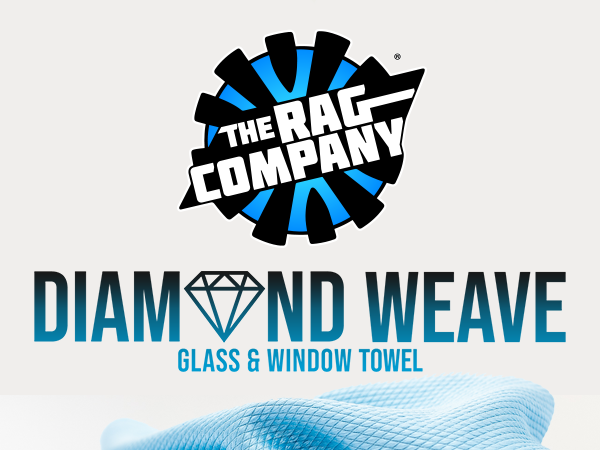 diamond weave glass towel