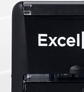 ExcelMark Custom Signature Stamp - Self Inking - Small