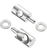 PalpitateC Shower Door Stainless Steel Hinge Pin fits for Framed Shower Door with Continuous Hing...