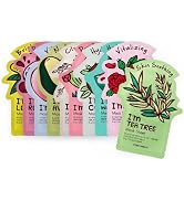 TONYMOLY I’m Real Sheet Mask Set – Korean Face Mask Variety Pack for Hydrating, Soothing & Nouris...