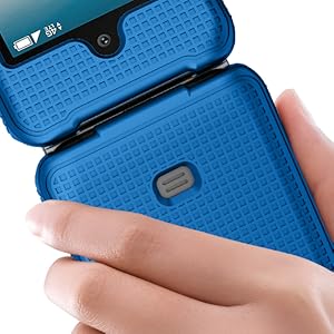 case for consumer cellular iris easy flip phone protection gip hard cover