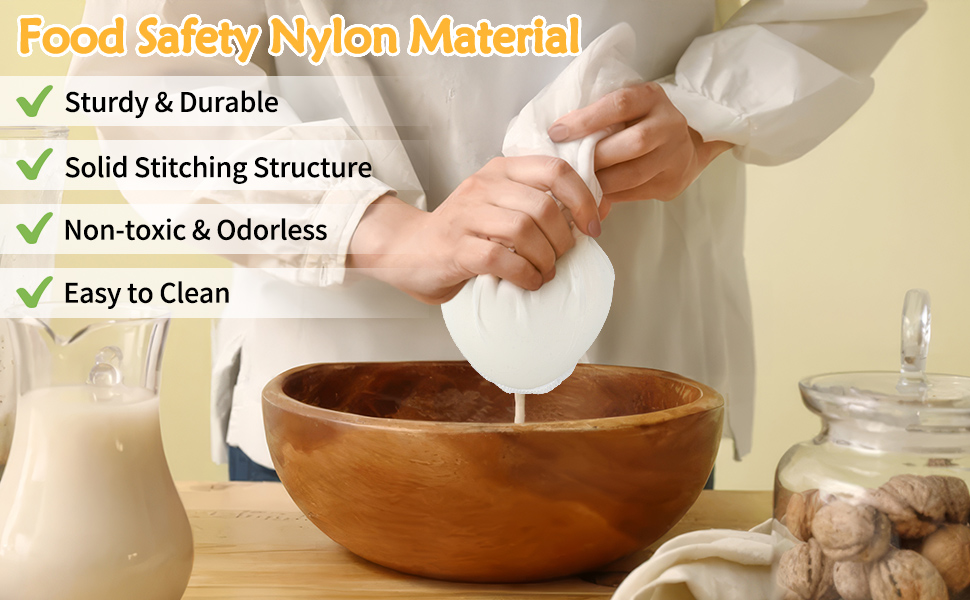 nut milk bag reusable