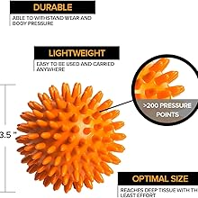 massage ball specifications