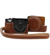 VOVMOEYA for Panasonic Lumix DC-ZS99 Case - PU Leather Scratch-Resistant Cover for Lumix ZS99 cas...