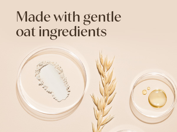 tear free face and body wash with gentle oat