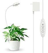 SANSI Grow Lights for Indoor Plants, Pot Clip LED Plant Light for Growing Full Spectrum, Plant Gr...