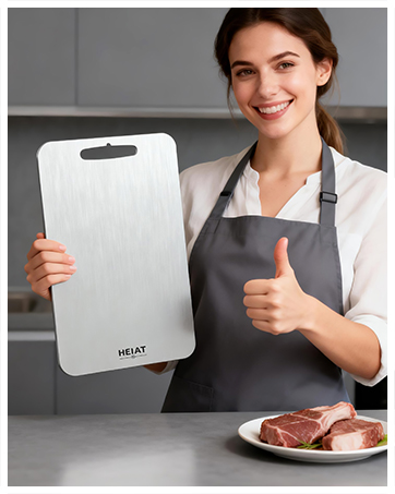 Titanium Cutting Board for Kitchen