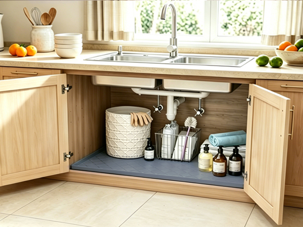 under sink mats for kitchen waterproof, cat mat, shoe mat, dog water mat,sink matt for kitchen sink