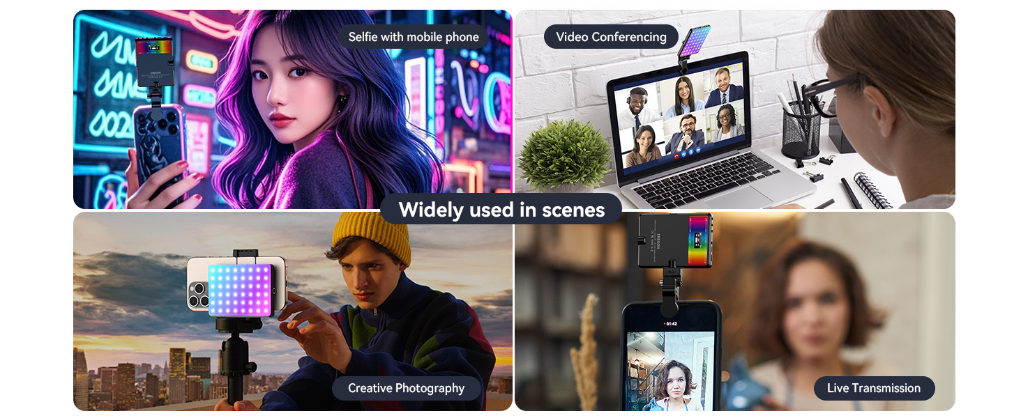 Rechargeable Selfie Light