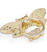 Bee Phone Ring Stand Holder - Allengel Cell Phone Ring Holder Finger Grip 360 Degree Rotation (Go...