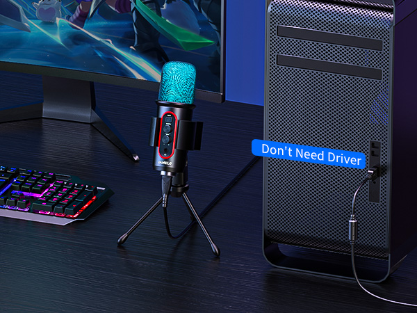 Gaming USB Microphone for PC