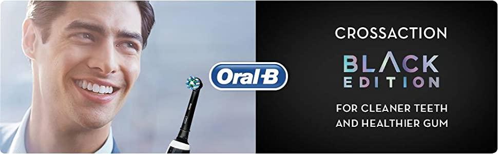 CrossAction Black Edition for cleaner teeth and healthier gums
