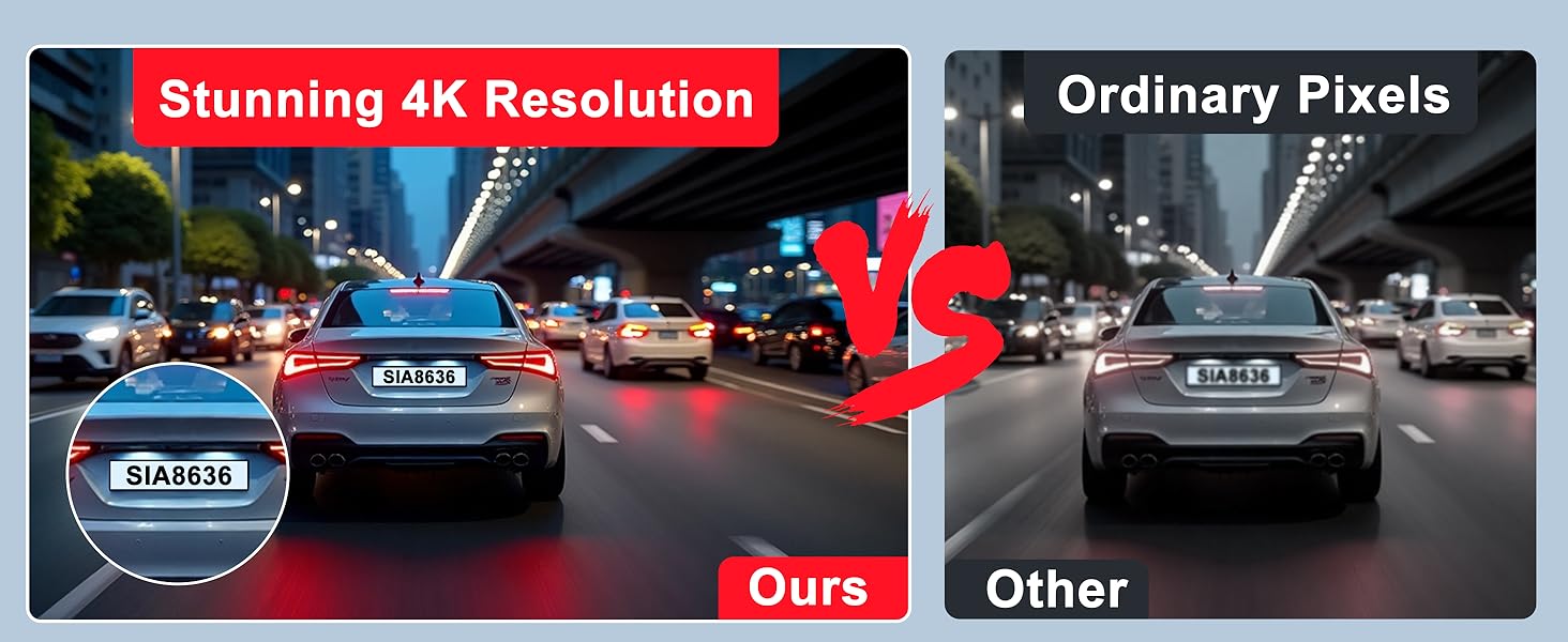 front and rear dash camera