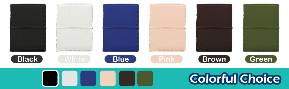 3x5 Lined Index Cards with Ring Binder Holder and Dividers 100 Ruled Note Cards Kit Set for Studying