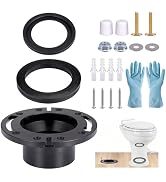 ChimimeDecor RV Toilet Seal Kit, RV Toilet Seal 3" RV Toilet Flange for 300/310/320 RV Toilets,Re...