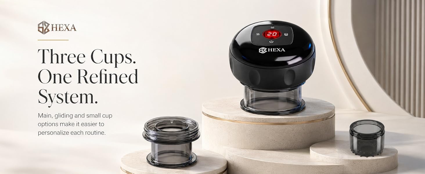 Three Cups. One Refined System.