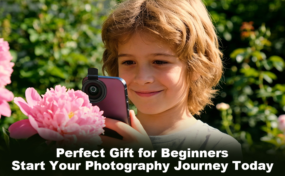 Macro & Wide Angle Lens for iPhone, Phone Camera Lens Kit with CPL
