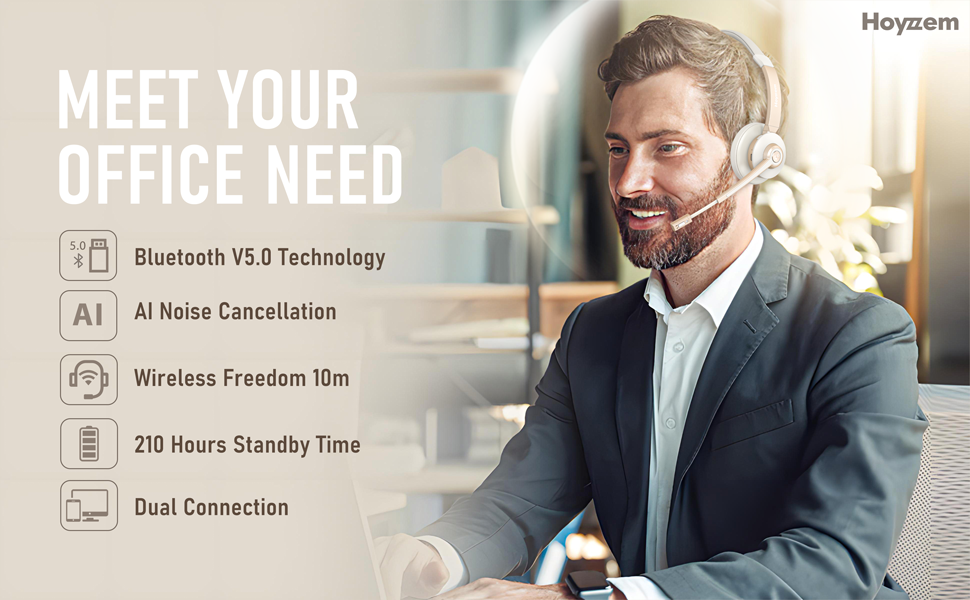 HEADSET WITH MICROPHONE