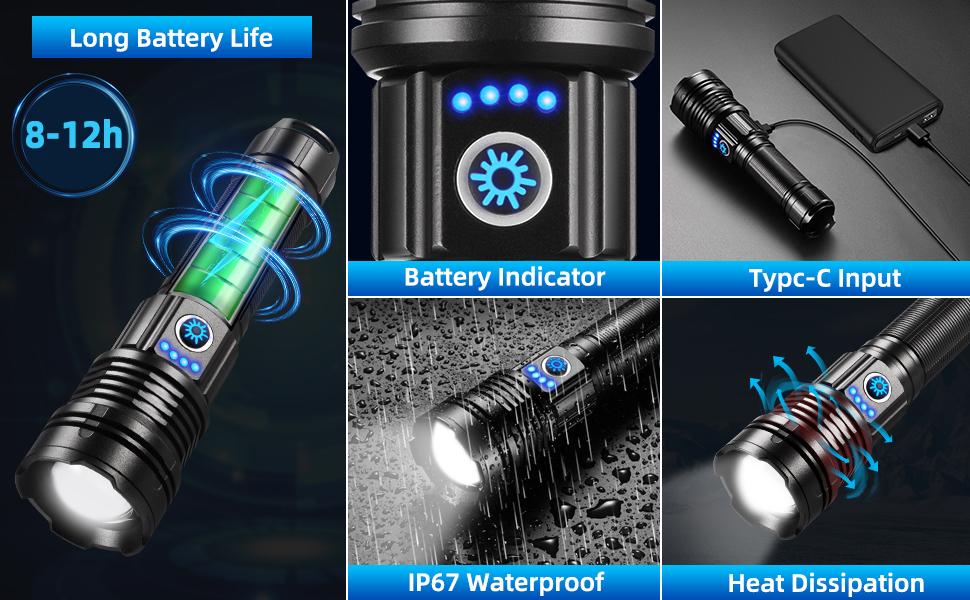 flashlights high lumens