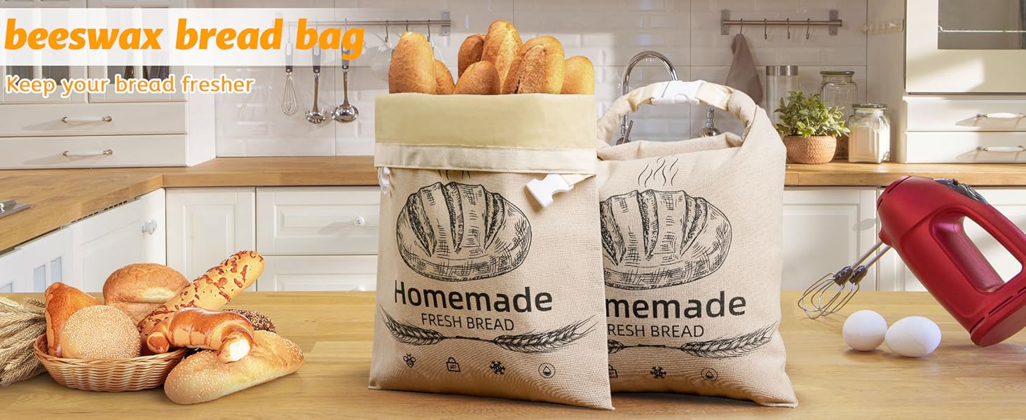 beeswax bread bag