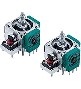 Mcbazel 2 Pack Controller 3D Analog Joystick Thumb Sticks Replacement Repair Parts for Xbox One E...