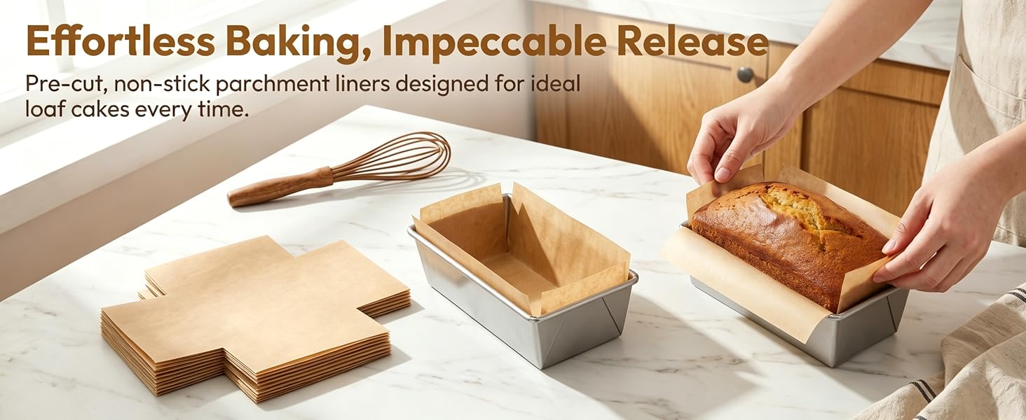 Mini Loaf Pan Liners