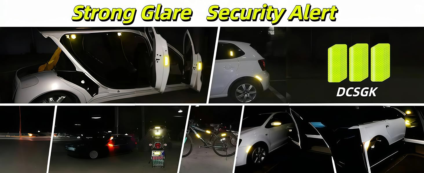 reflective stickers for car