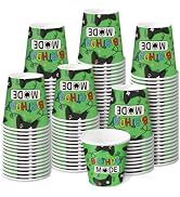 RUSPEPA Gamer Birthday 3oz Paper Cups, 100 Pack Small Disposable Party Cups, Video Game Controlle...