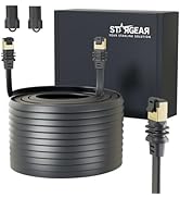 STARGEAR 100FT Starlink Gen 3/Mini Cable, Starlink Flat Hidden Power Ethenet Cable, Starlink Acce...