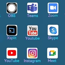 Webcam for multi applications