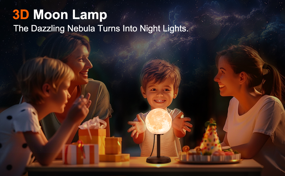 moon lamp led night light