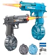 Electric Water Gun for Kids & Adults, Automatic Squirt Gun with LED Lights, High Capacity Water T...