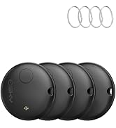 Esky Air Tags-4 Pack, Bluetooth Luggage Tracker Works with Apple Find My APP (iOS Only, Not for A...
