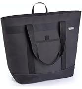 Jumbo Insulated Cooler Bag (Black) with HD Thermal Insulation - Premium, Collapsible Soft Cooler ...
