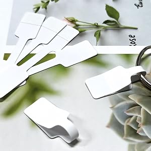 Rectangle shaped Tags