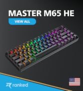 Ranked G65 Guardian 65% Form Factor | Full Aluminum Frame | Hot Swappable Mechanical Gaming Keybo