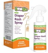 Boogie Diaper Rash Cream Spray for Baby, Travel Friendly No-Rub Touch Free Application for Sensit...